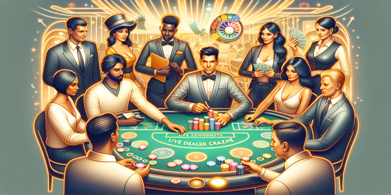 Latest Casino Trends: Live Dealer Craze