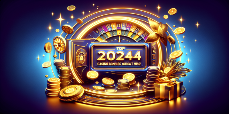 Top 2024 Casino Bonuses You Can't Miss!