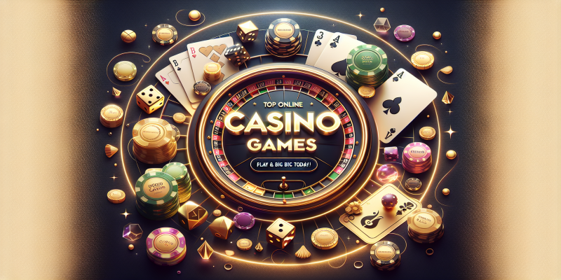 Top Online Casino Games: Play & Win Big Today!