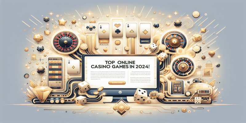 Top Online Casino Games: Win Big in 2024!